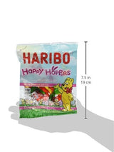 Haribo Happy Hoppers Gummy Candy 4oz (6-pack)