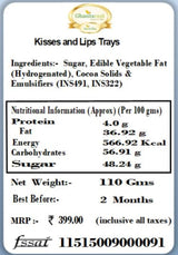 Ghasitaram Gifts Chocolate - Kisses and Lips Trays