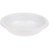 Creative Converting Touch of Color 20 Count Paper Bowl, 20 oz, White