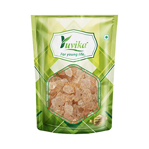 Yuvika Gond Batan - Gond Ladoo - Acacia Arabica Wild - Arabic Gum Packet of 200 gm Gum