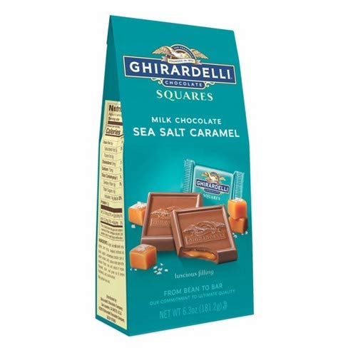 Ghirardelli Milk Chocolate Sea Salt Caramel 6.3oz bag