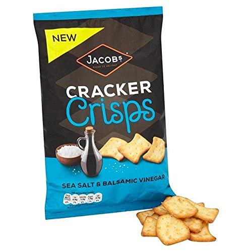 Jacob's Cracker Crisps Sea Salt & Balsamic Vinegar 150g