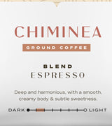 Buen Dia Coffee Co. Espresso Blend Ground Coffee, 10 Ounce - Certified Organic, Fairtrade Coffee