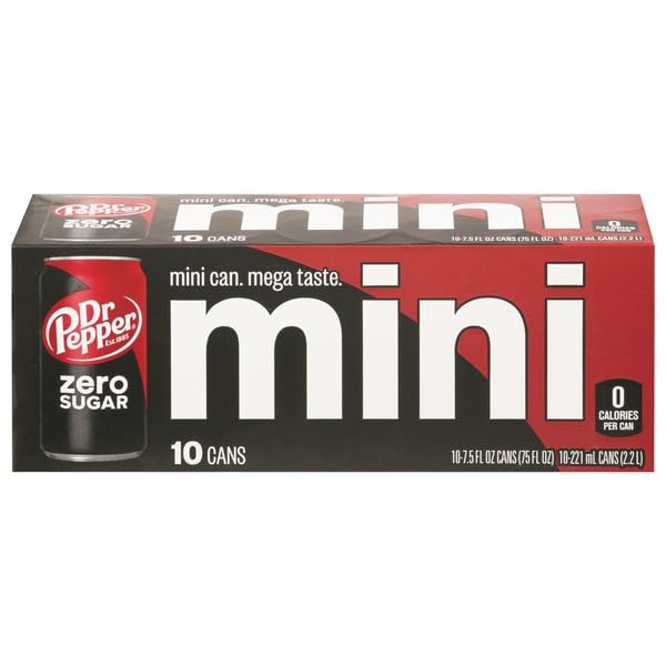 Dr. Pepper, Soda, Mini, 7.5 Ounce