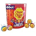 Chupa Chups Best Of Lollipop Assortment, Five Flavors, Easter Candy, Easter Basket Essentials Stuffers for Kids and Adults, Individually Wrapped, 25.3