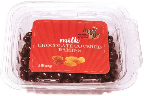 Mr.Nut Milk Chocolate Covered Almond , Hazelnut, Pistachio, Raisin Variety 4 Pack_AB