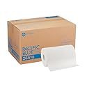 Georgia-Pacific, Pacific Blue Ultra, 9" Paper Towel Rolls (26610), White, 6 Rolls per Case, 400' per Roll