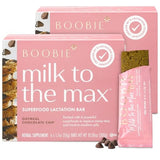 Boobie Superfood Oatmeal Chocolate Chip Cookie Lactation Bar for Breastfeeding Moms to Increase Milk Supply | #1 Selling Lactation Snack Bars | Vegan