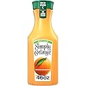 Simply Orange High Pulp Orange Juice Bottle, 46 fl oz