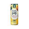 Simply Pop, Pineapple Mango Prebiotic Soda, 12 Fl Oz