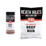 Heath Riles BBQ Beef Rub Combo with Refill Bag (1 Rub, 1 Refill Bag), Competition Winning Products from Pitmaster Heath Riles