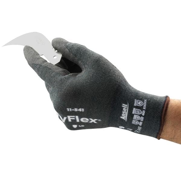 Ansell 11-541-11 Size 11 HyFlex 18 Gauge Kevlar/Stainless Steel/Nylon Cut Resistant Gloves With Nitrile Coated Palm