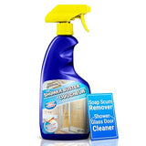 SURF PRO Shower Glass Door Cleaner - Shower Buster Spray for Soap Scum & Hard Water Stains - No Scrub Bathroom Cleaner for Glass, Tile, Chrome