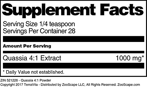 Quassia 4:1 Powder (1 oz, ZIN: 521226) - 3 Pack