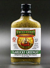 HOT LINE PEPPER PRODUCTS Gourmet Hot Sauces (2) Garlicky Greengo, 2) Evil Ooze, 4 pack)