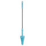 Flexible Toilet Plunger and Clog Remover for Siphon Toilets, Heavy Duty Bathroom Plunger with ABS Handle, Stainless Steel Pipe, TPR Elastic Head