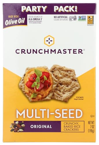 Crunchmaster Original Multi-Seed Crackers Party Pack, 7 OZ