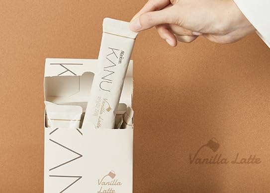Kanu Maxim Latte Instant Coffee (Vanilla (17.3g x 8T))