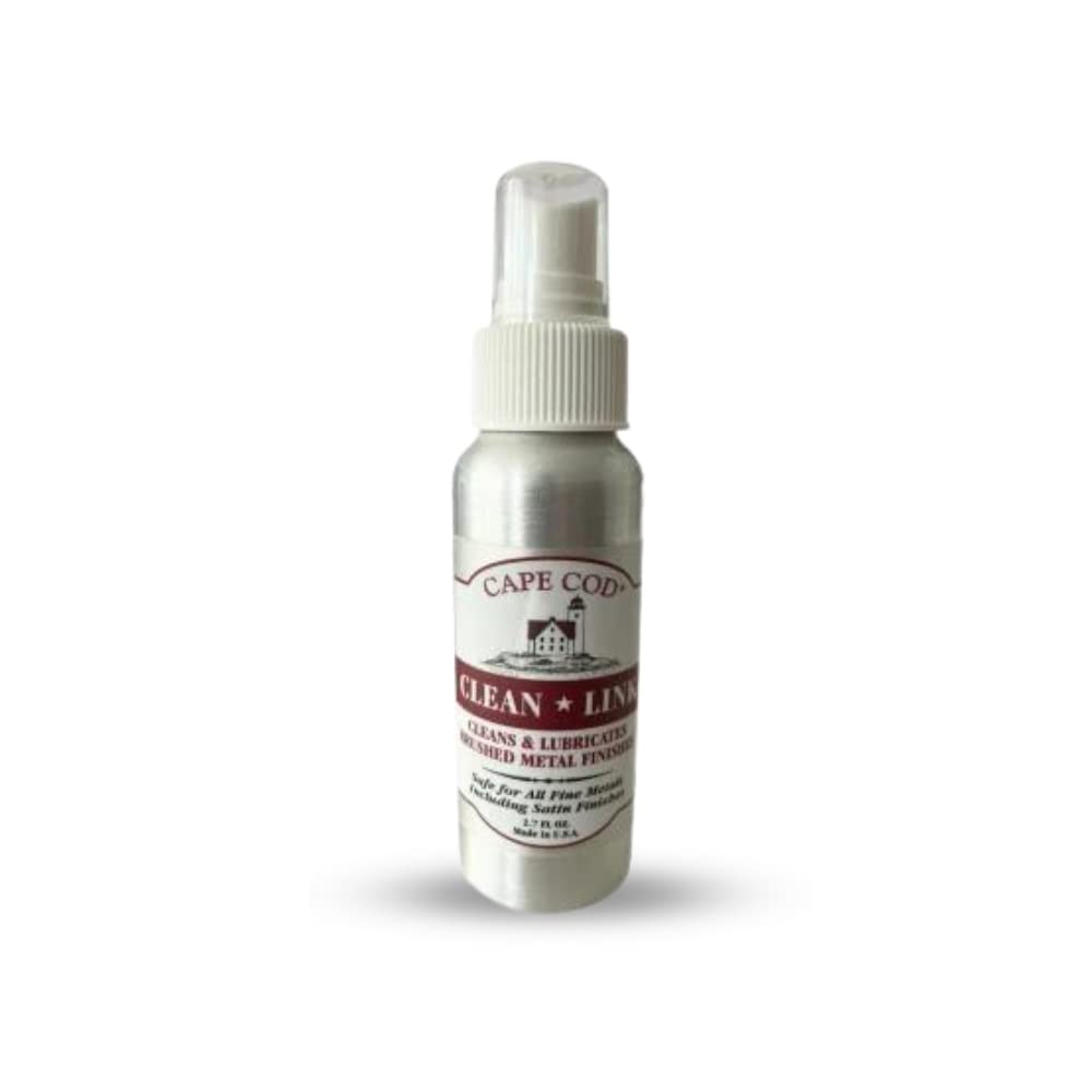 Cape Cod Clean Link | Cleans & Lubricates Brushed and Satin Metal Finishes (Qty 1) 2.7ounce Spray