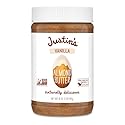 Justin's Vanilla Almond Butter, Gluten-free, Non-GMO, Vegan, Sustainably Sourced, 16 Ounce Jar