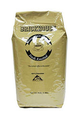 Brickhouse Coffee, 100% Colombian Whole Bean Medium Roast, 5lb bag (1 bag) 1 each