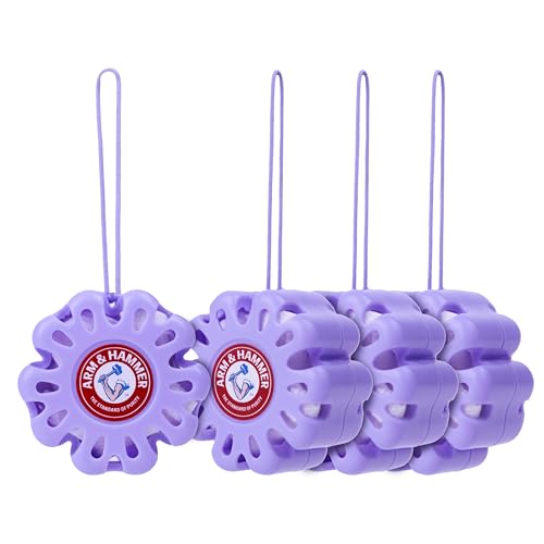 Arm & Hammer OdorBusterz ShapeMATE™, Lavender Flower, 4 Count - Decorative Odor Eliminator for Small Spaces