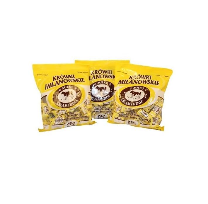 Krowki Milanowskie Milky Cream Fudge (300g/10.6oz) Pack of 3