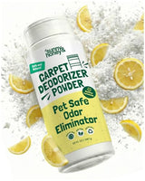 Sunny & Honey Carpet Deodorizer Powder - Pet Safe Freshener for Carpets, Pet Beds and Car Seats - Lemon Odor Eliminator for Cat Urine and Wet Dog