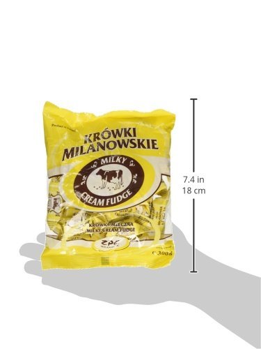 Krowki Milanowskie Milky and Cocoa Cream Fudge 2 Pack Soft Candies Chockolate Candy
