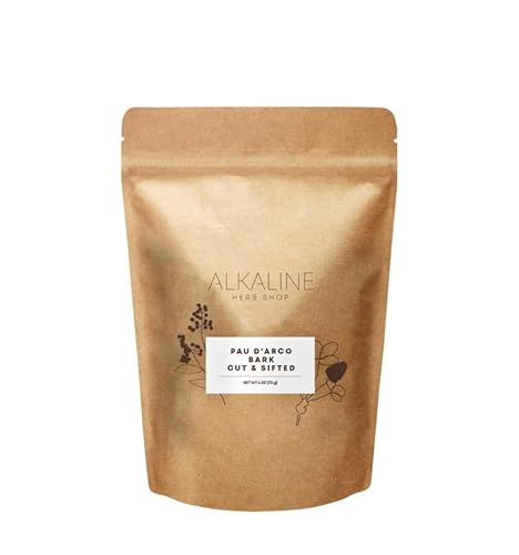 Alkaline Herb Shop Just Herbs: PAU D'Arco Bark Cut and Sifted