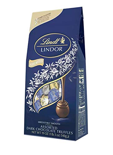 Lindt Lindor Assorted Dark Chocolate Truffles, 19 Oz,, ()