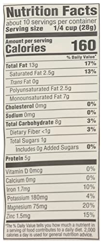 365 by Whole Foods Market, Organic Roasted Unsalted Cashews, 10 Ounce