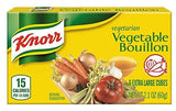 Bouillon 3 Pack of Vegetable Extra Large Cubes w/Exit 28 Bargains Sticker (Total of 18 Extra Large Cubes) Vegetarian