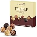 Mothers Day Chocolate Truffles Gift Box 9 Count, Ideal Assorted Chocolate Gift Box for Mothers Day, Anniversary, Birthday and Special Occasions