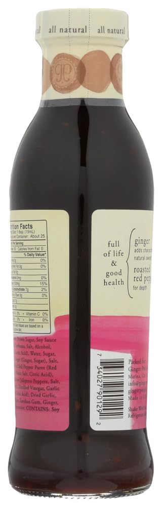 Ginger People Spicy Ginger Teriyaki Sauce - 12.7 Ounce (Pack of 2)
