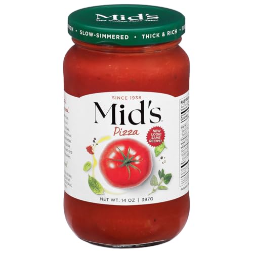 Mid's, Pizza Sauce, 14 Ounce