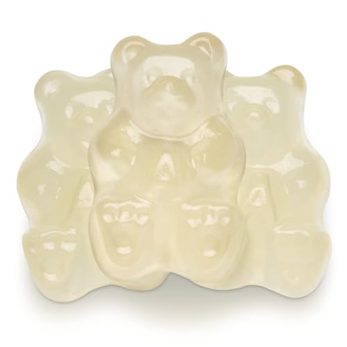 All City Candy Flavorful, Fresh & Soft 5 Pound Bulk Gummi Bear Candy Bags Individual Fruit Flavors World's Best Gummy Candy (Pineapple)