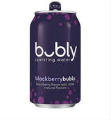 BEEQ- (Pack of) bubly Sparkling Water, Berry Bliss Sampler, 12 fl oz. Cans, Multi Flavor Soft Drink Bundle | Assortment Soda Refrigerator Restock Kit