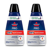 Bissell Professional Spot and Stain + Oxy Portable Machine Formula, 2-Pack, 20389, 64 Fl Oz