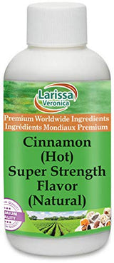 Cinnamon (Hot) Super Strength Flavor (Natural) (4 oz, ZIN: 527641) - 3 Pack