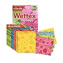 Wettex The Original 14 Pack Swedish Dishcloth for Kitchen - Eco Friendly Reusable Paper Towels - Assorted Dish Cloths for Washing Dishes