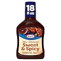 Kraft Sweet & Spicy Slow-Simmered Barbecue Sauce, 18 oz Bottle