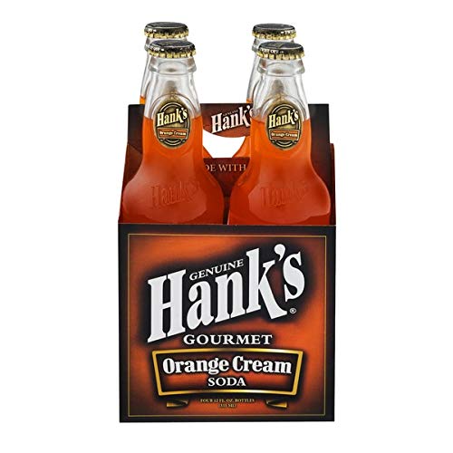 Hanks KHLV00177144 48 fl oz Gourmet Orange Cream Soda - Pack of 4