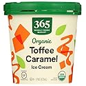 365 by Whole Foods Market, Organic Toffee Caramel Swirl Ice Cream, 1 pint
