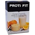 Proti Fit - High Protein Diet Shake & Pudding Mix | Orange Creamsicle | Low Calorie, Low Fat, Low Sugar (7/Box