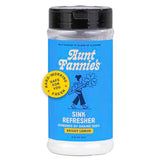 Aunt Fannie's Sink Refresher, Bright Lemon Powder Scrub and Odor Minimizer for Sinks, Drains and Garbage Disposals, 16 Ounces (Pack of 1)