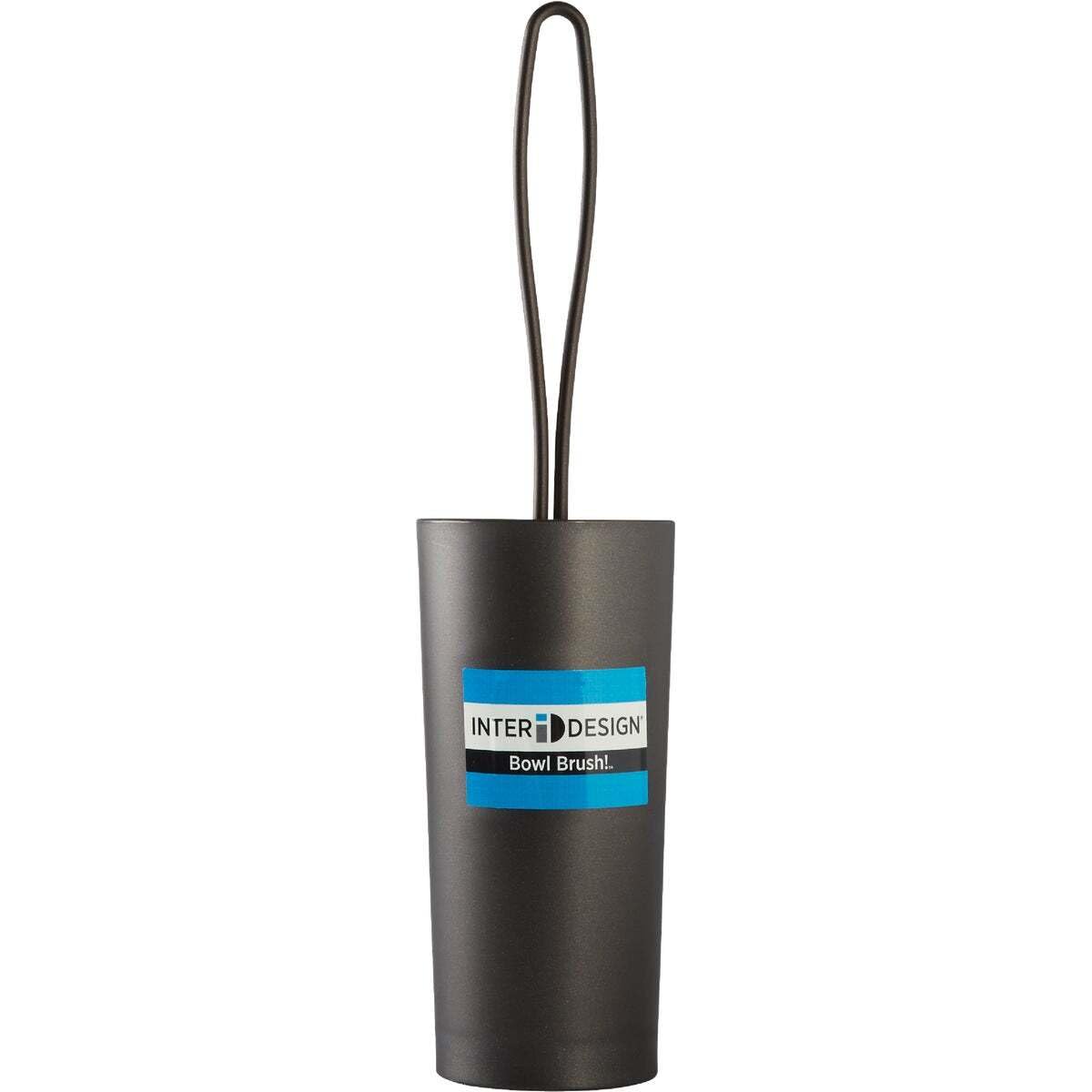 iDesign Loop Toilet Bowl Brush and Holder for Bathroom Storage - Bronze