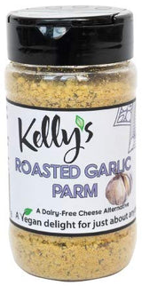 Kelly's Gourmet Roasted Garlic Parmesan, 1-Pack, Cashew Based Cheese
