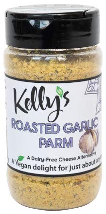 Kelly's Gourmet Roasted Garlic Parmesan, 1-Pack, Cashew Based Cheese