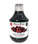 FruitFast Cranberry Juice Concentrate - (32 FL OZ) Unsweetened, 50 Brix Pure Concentrated Extract - 100% Cranberry, No Additives or Fillers